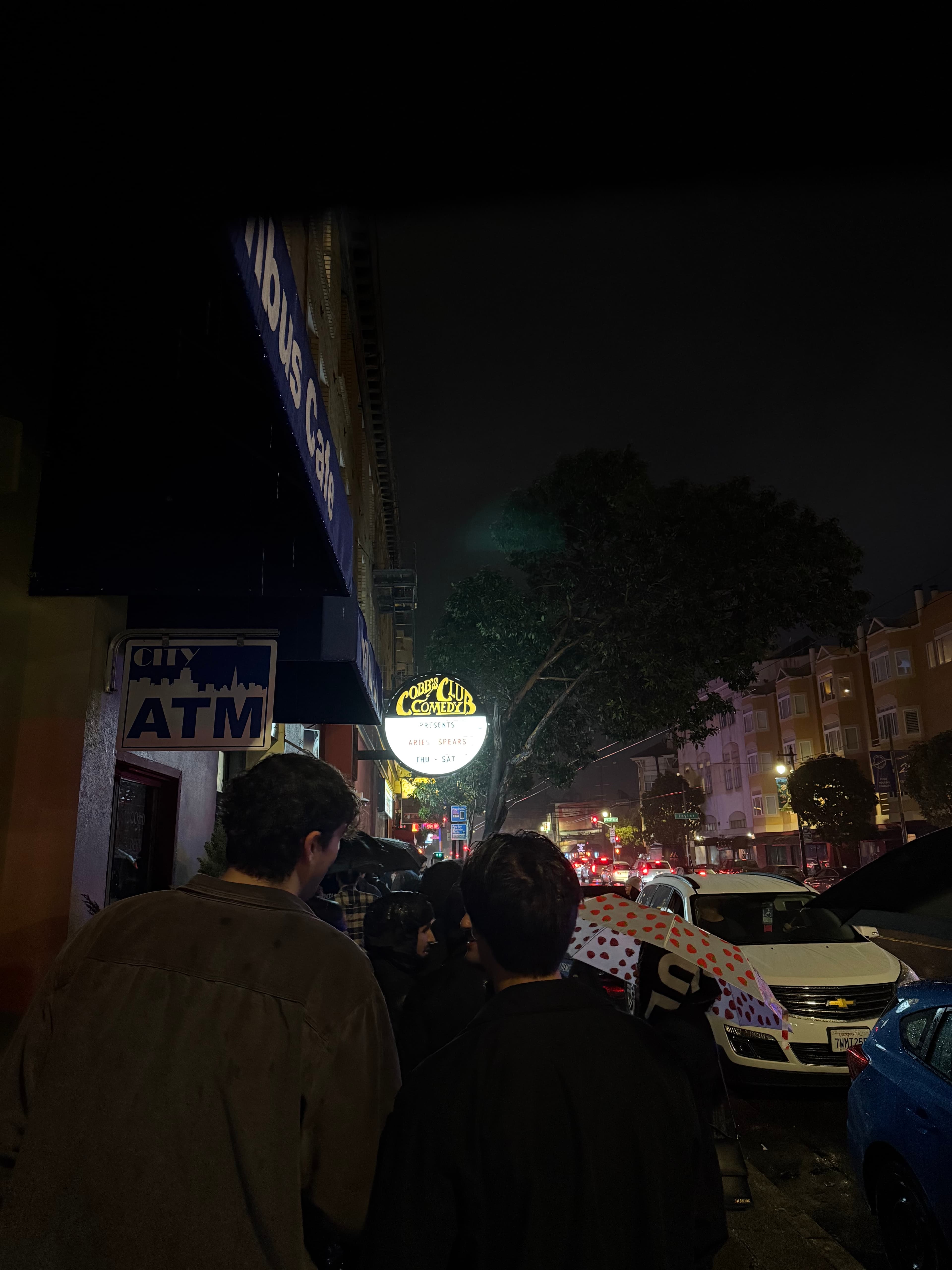 the line spanned three blocks